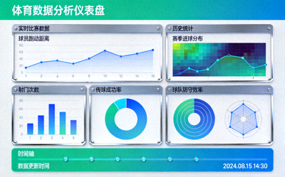 体育数据分析仪表盘